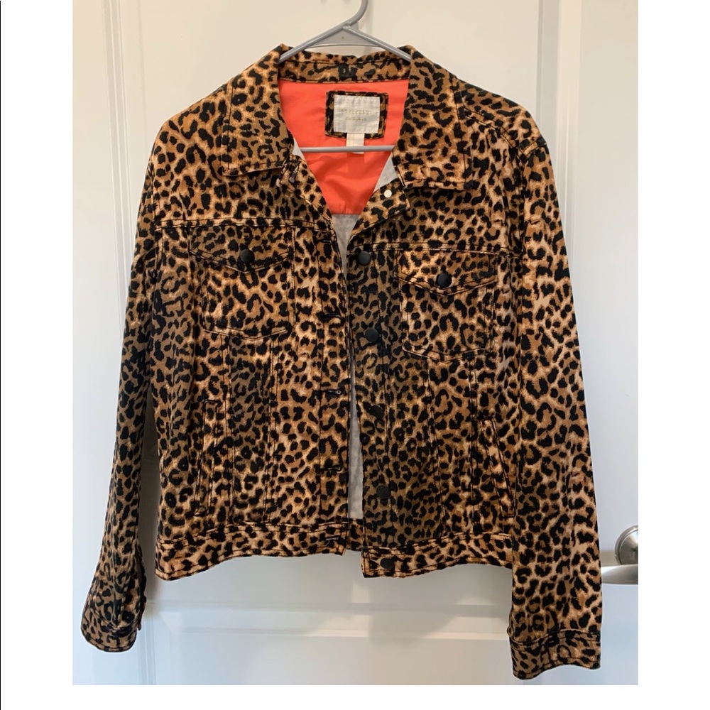 Leopard print jacket from forever21